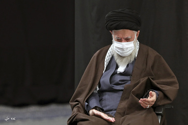 مراسم عزاداری روز شهادت امام رضا (ع) با حضور رهبر انقلاب