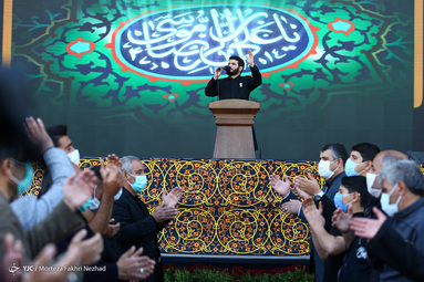 عزاداری شهادت امام رضا (ع) - صحن جامع حرم رضوی