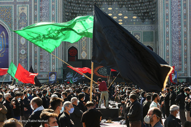 عزاداری شهادت امام رضا (ع) - صحن جامع حرم رضوی