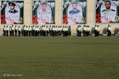 مراسم صبحگاه مشترک نیروی انتظامی