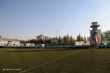 مراسم صبحگاه مشترک نیروی انتظامی