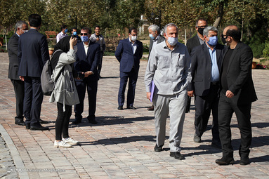 آیین افتتاح بوستان زندگی در محله هرندی تهران