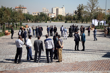 آیین افتتاح بوستان زندگی در محله هرندی تهران