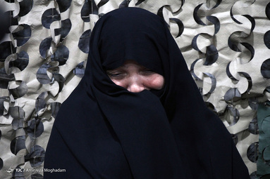 مراسم وداع با پیکر پاک و مطهر شهید امر به معروف و نهی از منکر، محمد محمدی در معراج شهداء تهران با حضورخانواده معظم شهید برگزار شد.