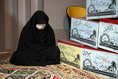 مراسم وداع با پیکر پاک و مطهر شهید امر به معروف و نهی از منکر، محمد محمدی در معراج شهداء تهران با حضورخانواده معظم شهید برگزار شد.