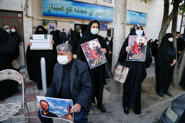 تشییع شهید امر به معروف «محمد محمدی»