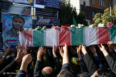 تشییع شهید امر به معروف «محمد محمدی»