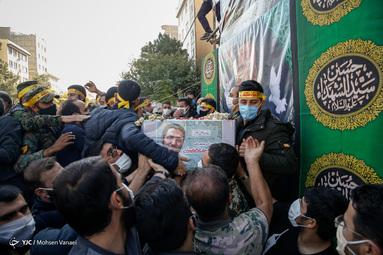 تشییع شهید امر به معروف «محمد محمدی»