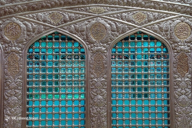 نور پردازی جدید روضه منوره حرم امام رضا (ع)