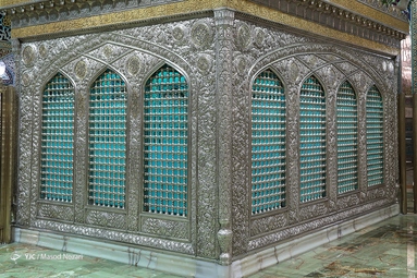 نور پردازی جدید روضه منوره حرم امام رضا (ع)
