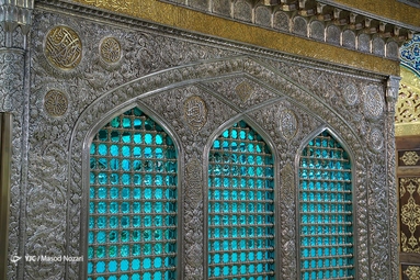 نور پردازی جدید روضه منوره حرم امام رضا (ع)