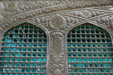 نور پردازی جدید روضه منوره حرم امام رضا (ع)