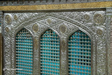 نور پردازی جدید روضه منوره حرم امام رضا (ع)