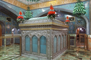 نور پردازی جدید روضه منوره حرم امام رضا (ع)