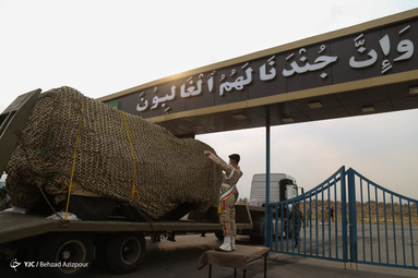 اعزام تجهیزات زرهی و توپخانه ای به مناطق مرزی شمال غرب‎