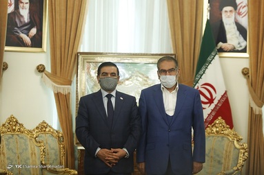 دیدار سعدون عنادجمعه، وزیر دفاع عراق با علی شمخانی، دبیر شورای عالی امنیت ملی