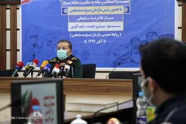 نشست خبری رئیس سازمان بسیج