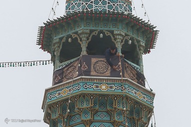سیاهپوشان حرم حضرت معصومه (س)