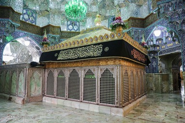 سیاهپوشان حرم حضرت معصومه (س)