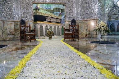عرض ارادت و عزاداری زائران و مجاوران حضرت معصومه (س) در سالروز وفات ایشان - قم