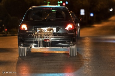 مخدوش کردن پلاک خودرو برای عبور و مرور شهری در ساعات طرح محدودیت تردد کرونا - اصفهان
