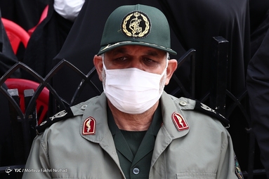 آیین خاکسپاری دانشمند شهید محسن فخری زاده در امام زاده صالح (ع)
