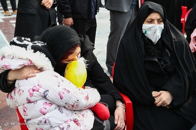 آیین خاکسپاری دانشمند شهید محسن فخری زاده در امام زاده صالح (ع)