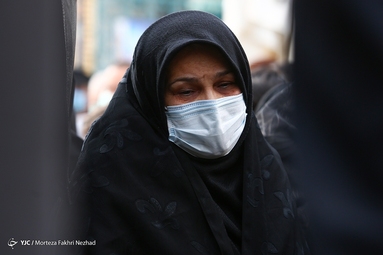 آیین خاکسپاری دانشمند شهید محسن فخری زاده در امام زاده صالح (ع)