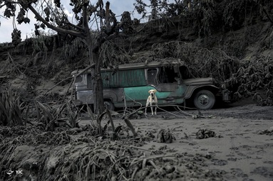آتشفشان Taal در Talisay ، Batangas، فیلیپین