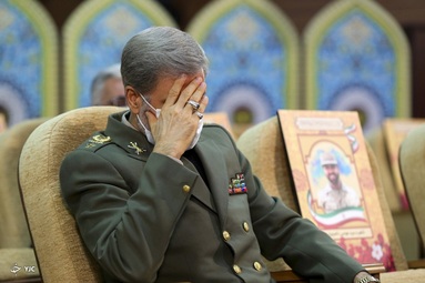 مراسم بزرگداشت شهید فخری زاده با حضور وزیر دفاع و خانواده و همرزمان شهیدفخری زاده