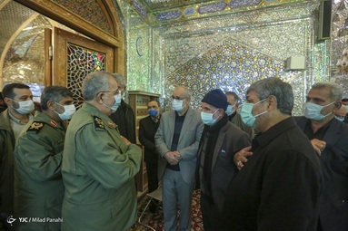 تشییع پیکر مطهر شهید سردار عبدالرسول استوار - شیراز