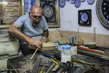 هنر خاتم کاری - شیراز