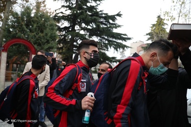 سفر کاروان تیم فوتبال پرسپولیس ایران به قطر