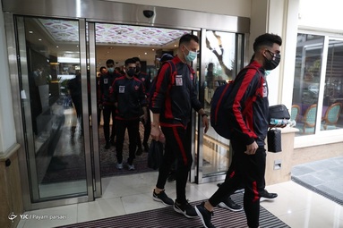 سفر کاروان تیم فوتبال پرسپولیس ایران به قطر