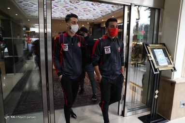 سفر کاروان تیم فوتبال پرسپولیس ایران به قطر