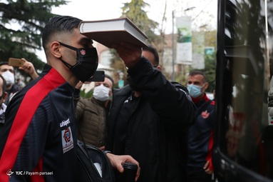 سفر کاروان تیم فوتبال پرسپولیس ایران به قطر