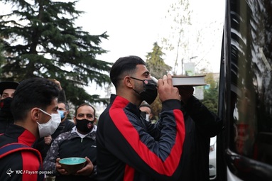 سفر کاروان تیم فوتبال پرسپولیس ایران به قطر
