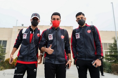 سفر کاروان تیم فوتبال پرسپولیس ایران به قطر