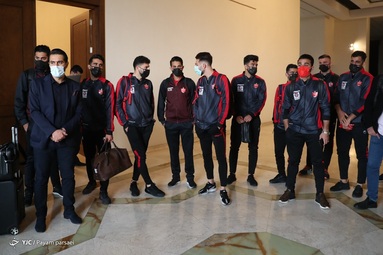سفر کاروان تیم فوتبال پرسپولیس ایران به قطر