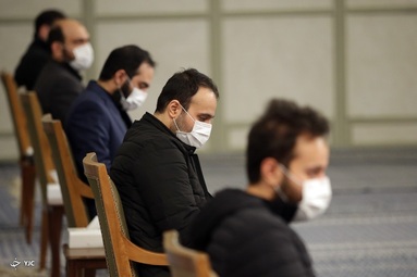 دیدار دست‌اندرکاران مراسم سالگرد شهید سلیمانی با رهبر انقلاب