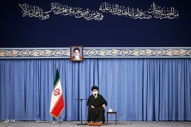 دیدار دست‌اندرکاران مراسم سالگرد شهید سلیمانی با رهبر انقلاب