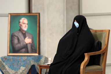 دیدار دست‌اندرکاران مراسم سالگرد شهید سلیمانی با رهبر انقلاب