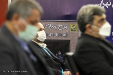 آیین بهره برداری از ایستگاه‌های امیر کبیر و برج میلاد در خط هفت مترو تهران