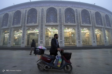 مه غلیظ در کربلای معلی