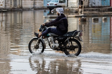 تکرار آبگرفتگی معابر اهواز پس از بارندگی