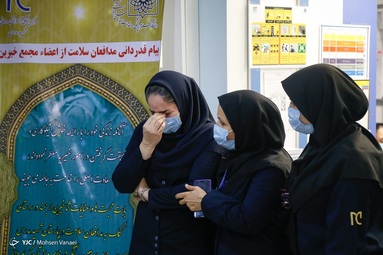 تجلیل از کادر درمان بیمارستان مدرس
