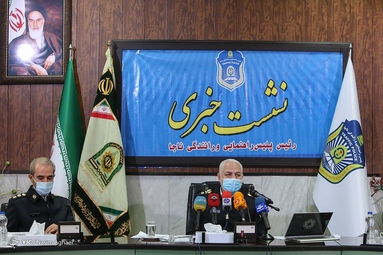 نشست خبری رئیس پلیس راهور ناجا