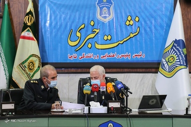 نشست خبری رئیس پلیس راهور ناجا