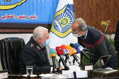 نشست خبری رئیس پلیس راهور ناجا