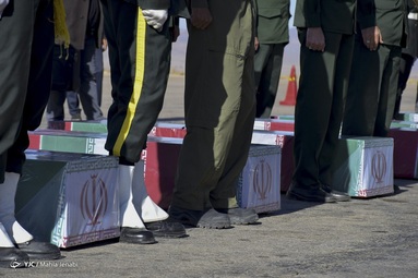 استقبال از هفت شهید گمنام - کرمان